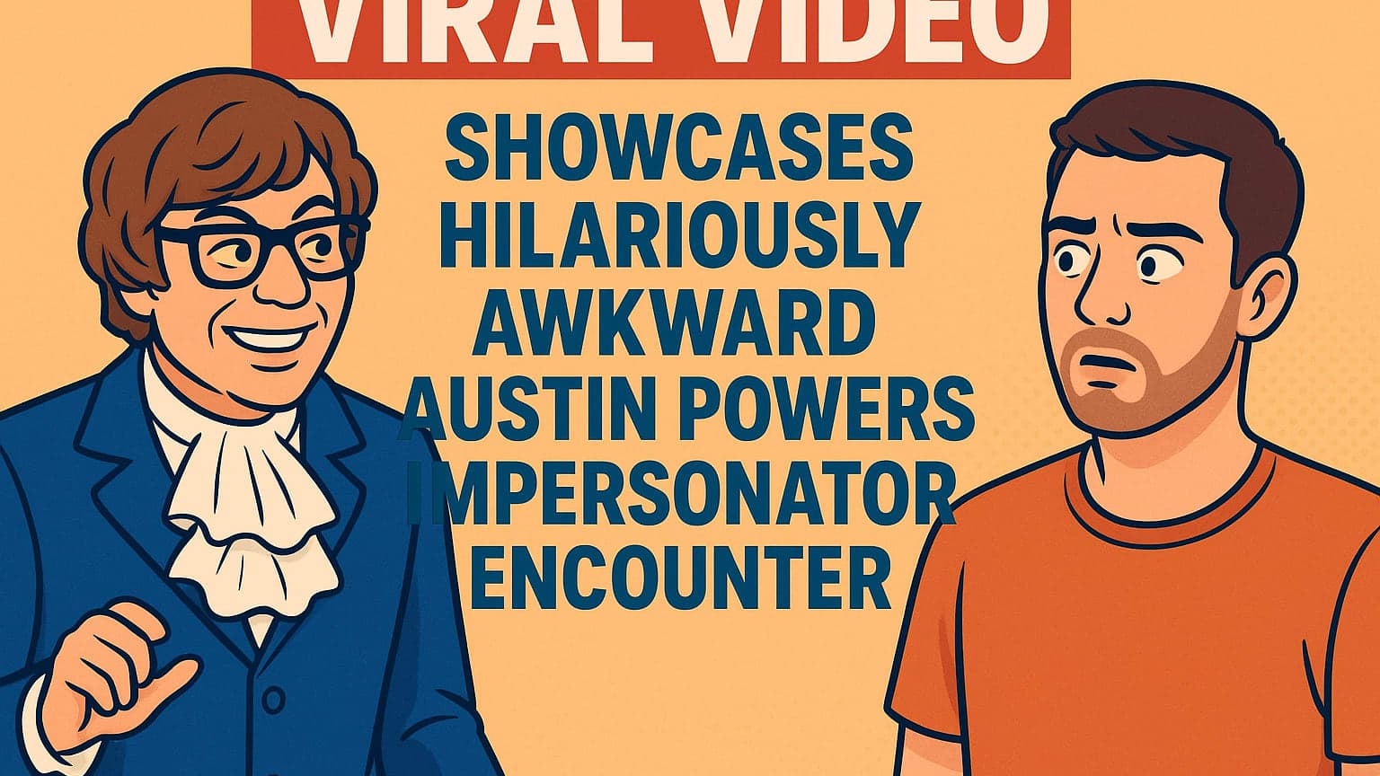 Viral Video Showcases Hilariously Awkward Austin Powers Impersonator Encounter