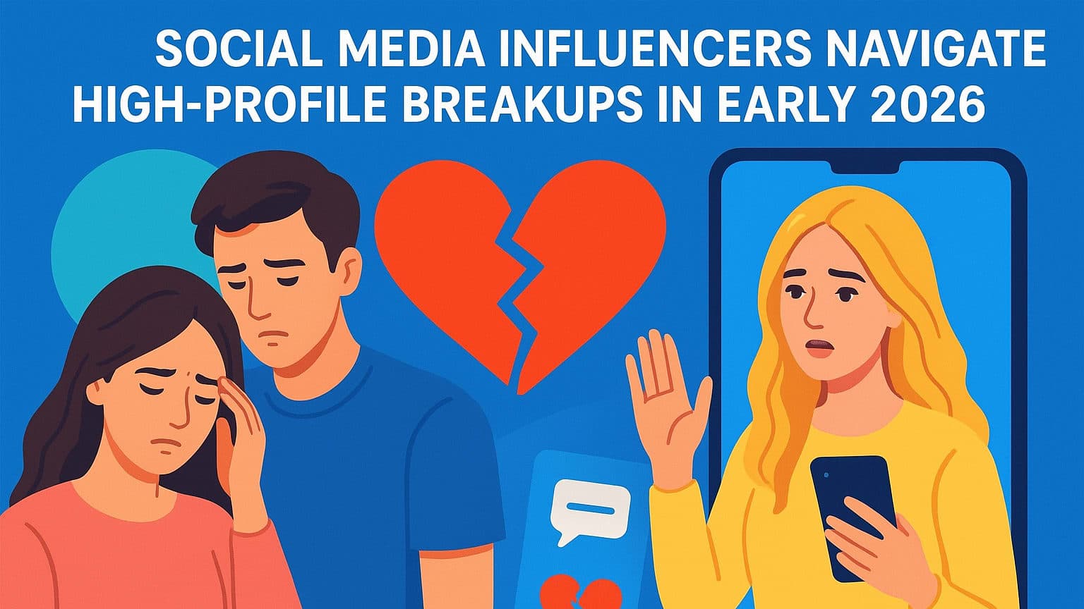 Social Media Influencers Navigate High-Profile Breakups in Early 2026