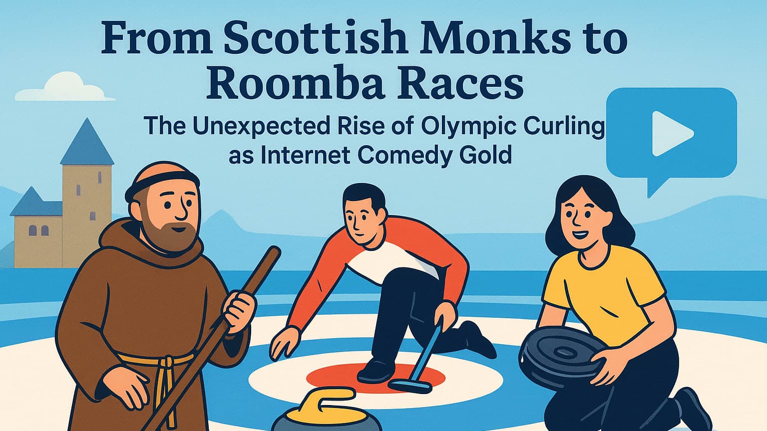 From Scottish Monks to Roomba Races: The Unexpected Rise of Olympic Curling as Internet Comedy Gold