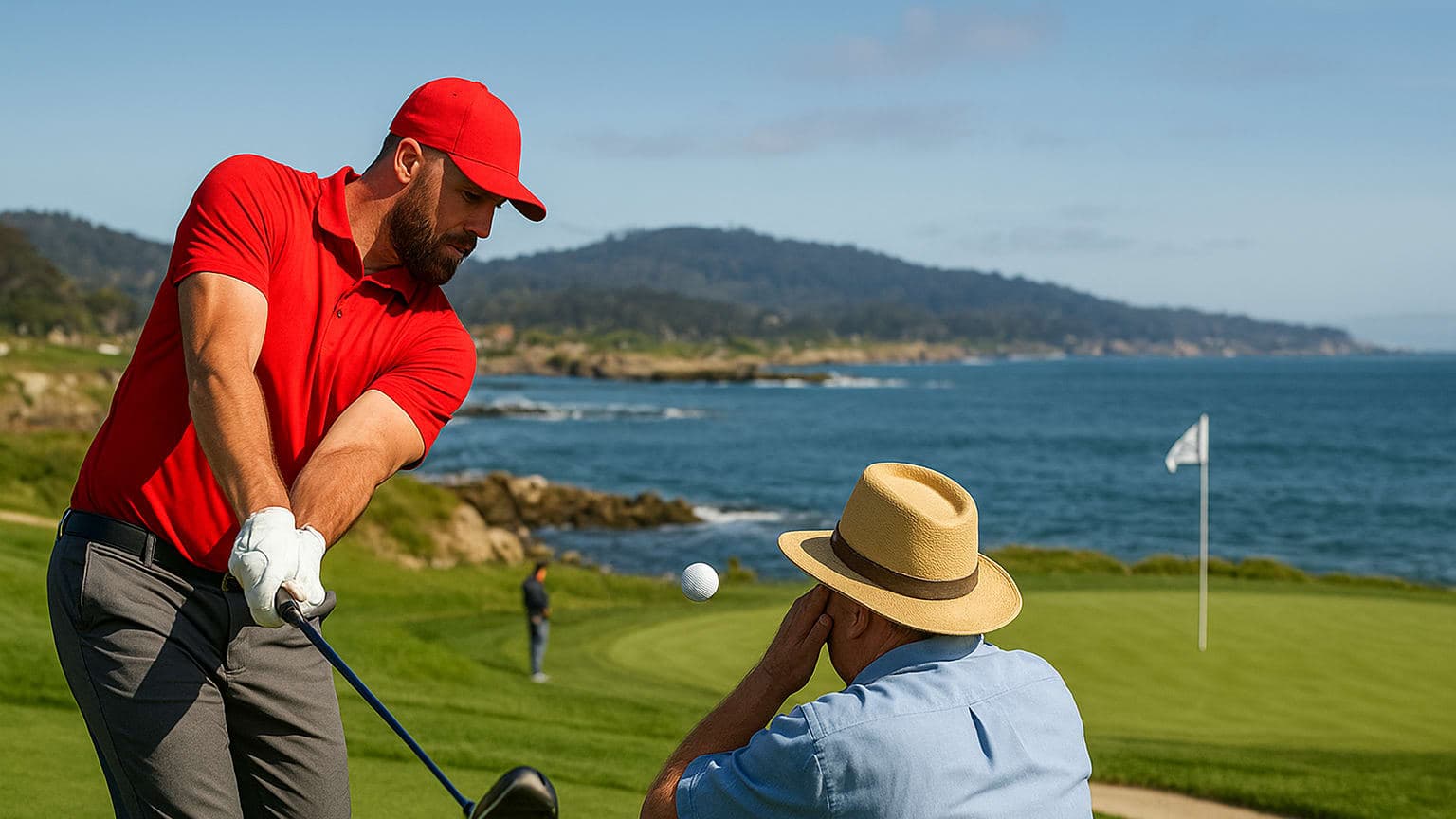 Travis Kelce's Golf Game Claims Another Victim at Pebble Beach Pro-Am