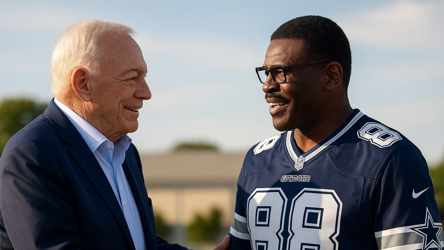 Jerry Jones Credits Michael Irvin as Key to His Hall of Fame Success