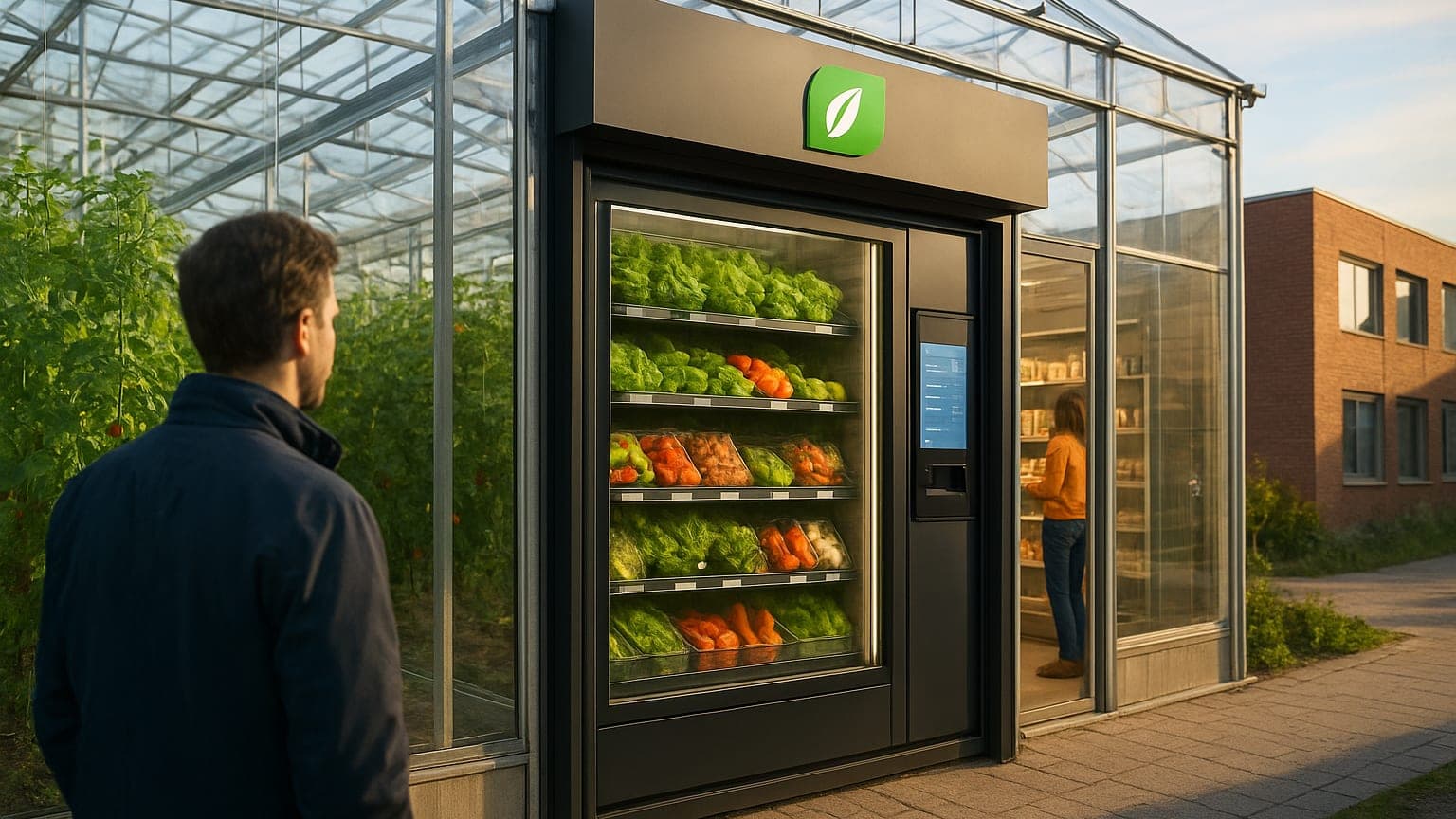Dutch Agri-Tech Firm Pioneers Automated Urban Farm Shops to Transform Local Food Access