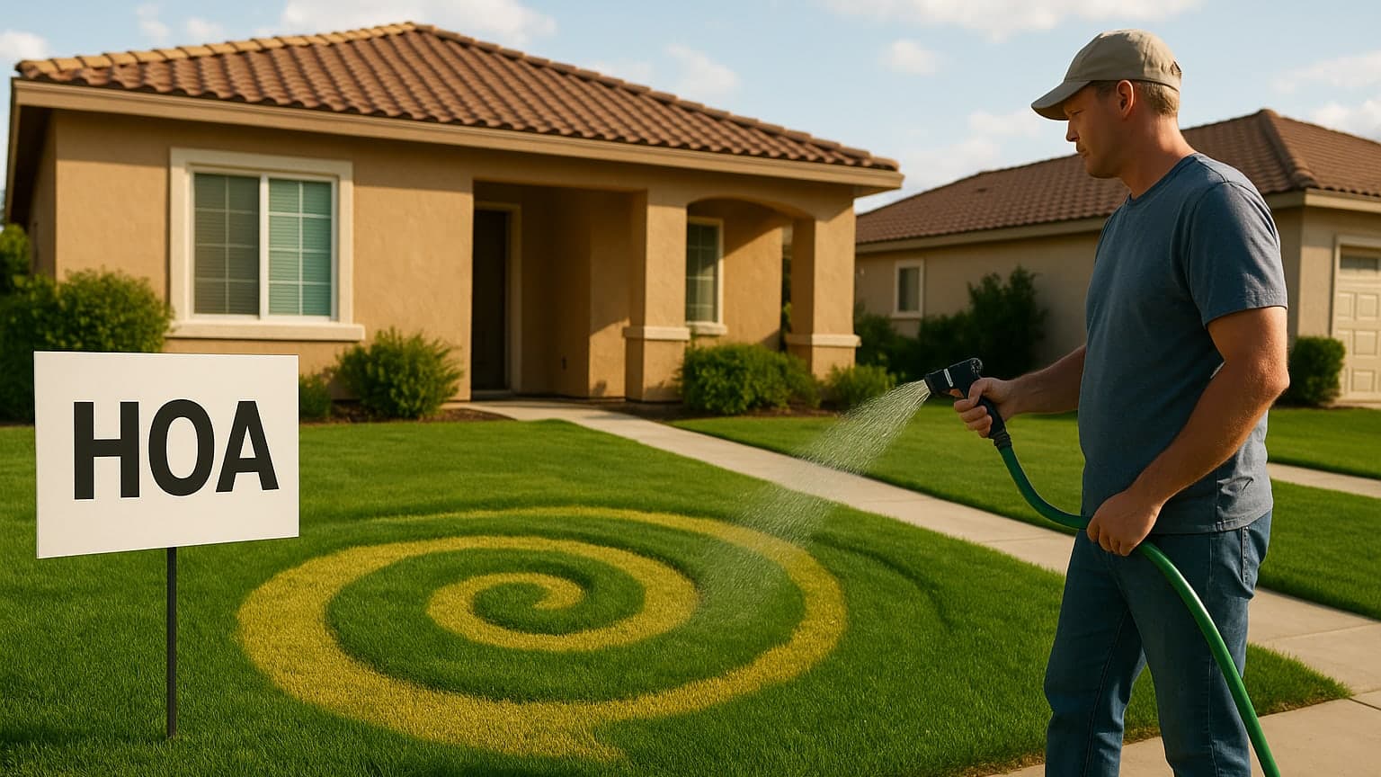 Homeowner's Creative Compliance: When HOA Lawn Rules Backfire Spectacularly