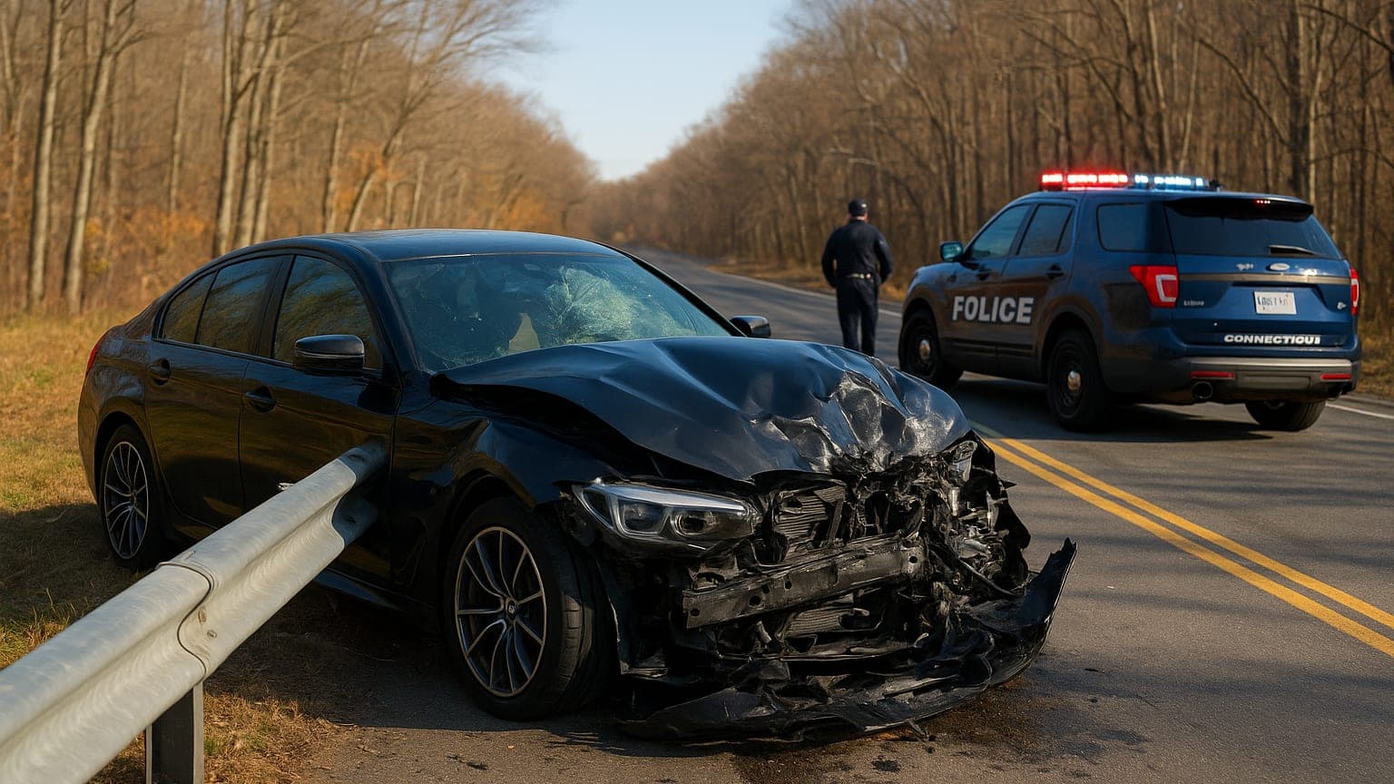 Dashcam Footage Reveals Former WWE Chairman Vince McMahon's High-Speed Crash in Connecticut