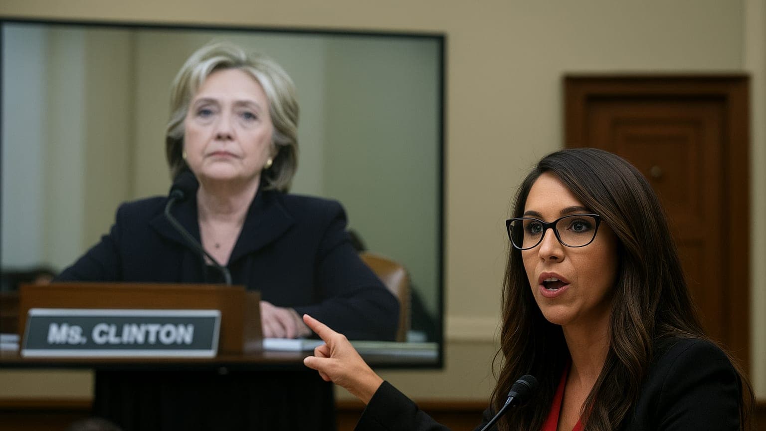 Congresswoman Boebert Invokes Clinton Email Controversy After Leaking Deposition Photo