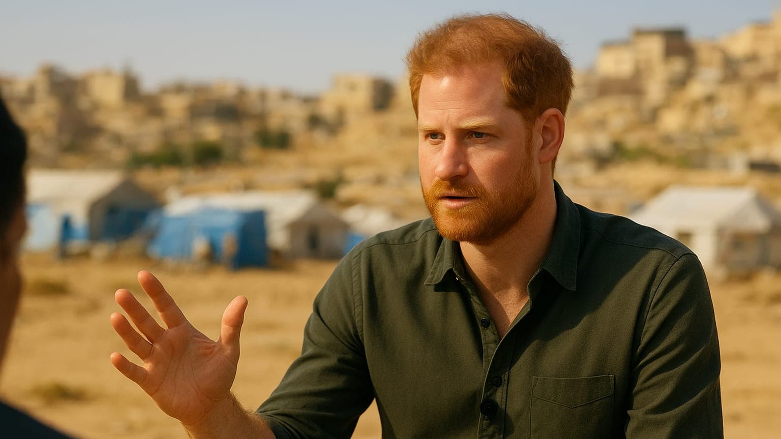 Prince Harry Maintains Focus on Humanitarian Work, Declines Comment on Uncle's Legal Troubles