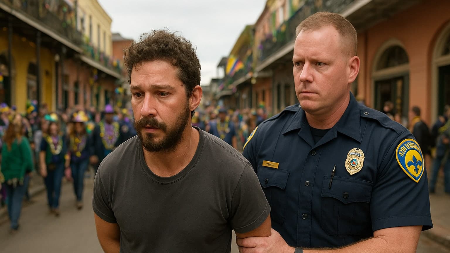 Actor Shia LaBeouf Faces Second Arrest Following French Quarter Altercation During Mardi Gras