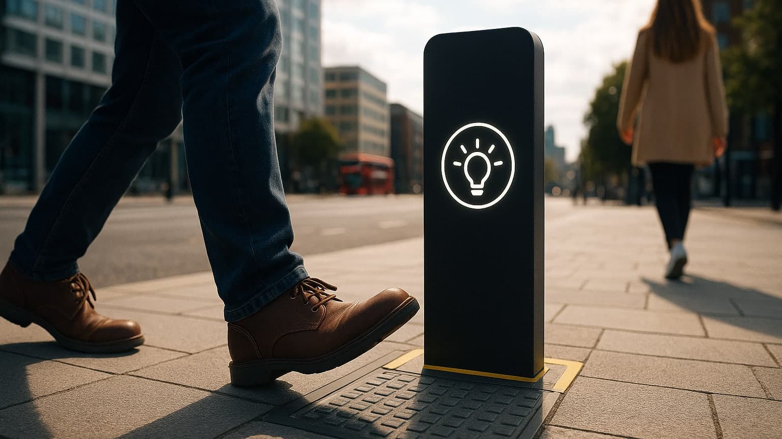 British Innovation Transforms Footsteps Into Urban Power Generation