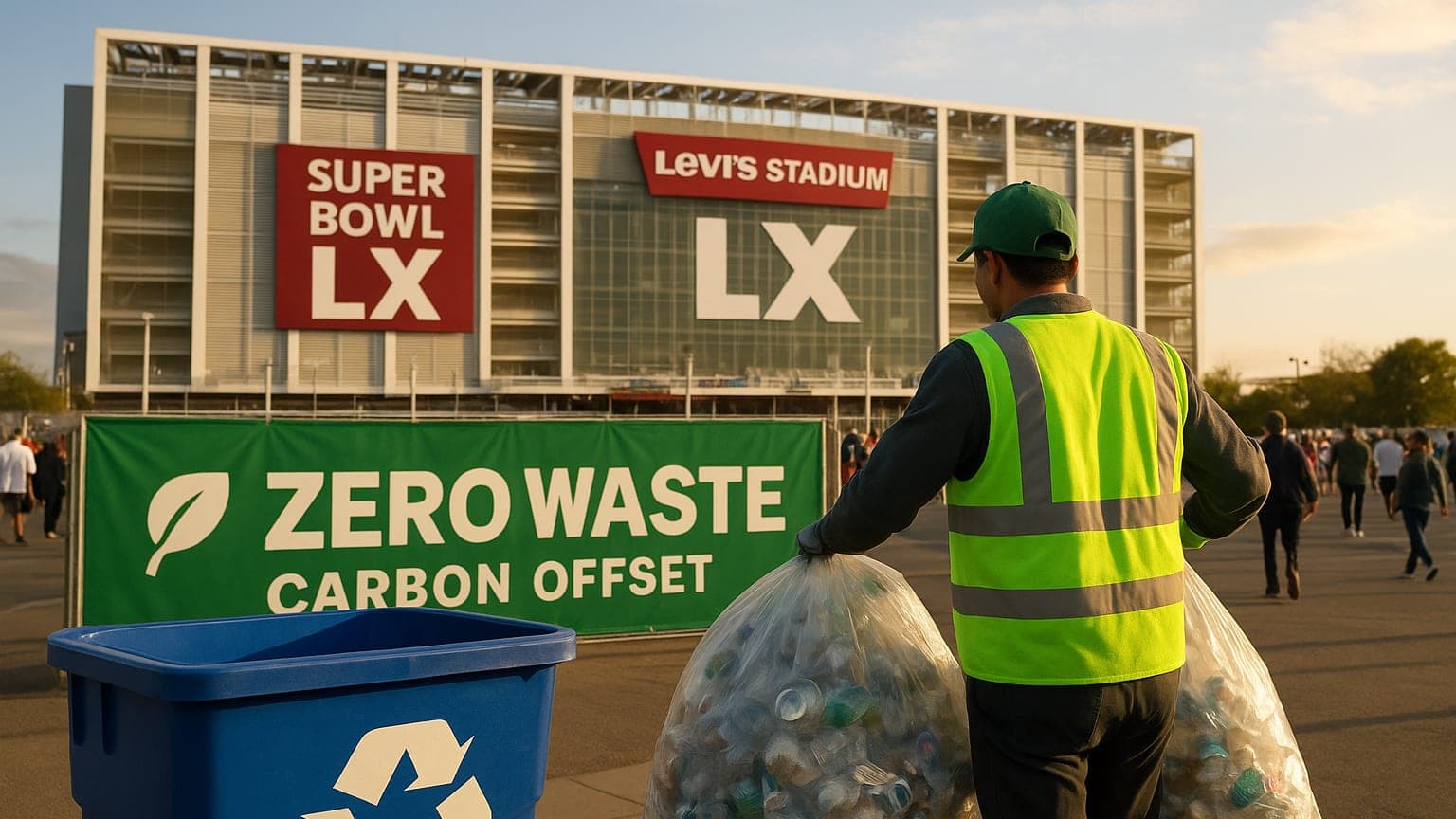 Super Bowl LX Sets New Environmental Standard with Zero-Waste Achievement and Carbon Offset Initiative