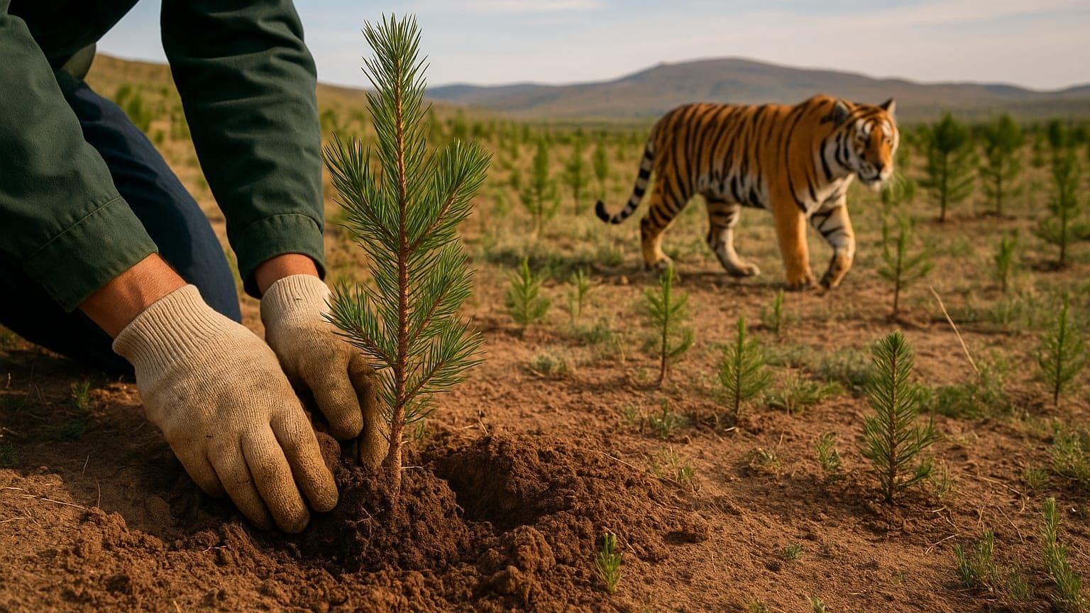 Kazakhstan Undertakes Ambitious Tiger Reintroduction Program with Massive Reforestation Effort