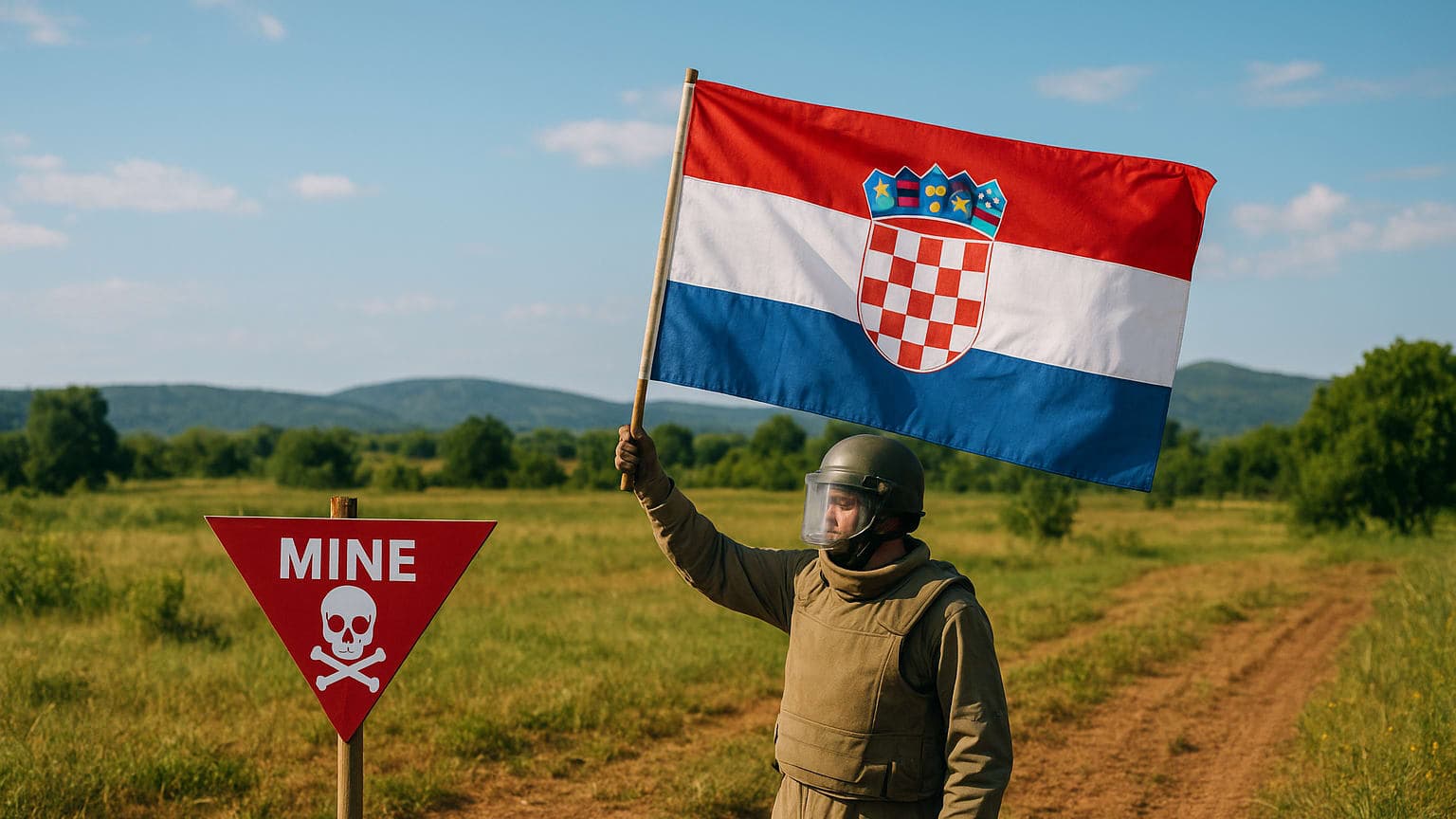 Croatia Achieves Historic Milestone: Nation Declared Landmine-Free After Three Decades of Dedicated Demining Operations