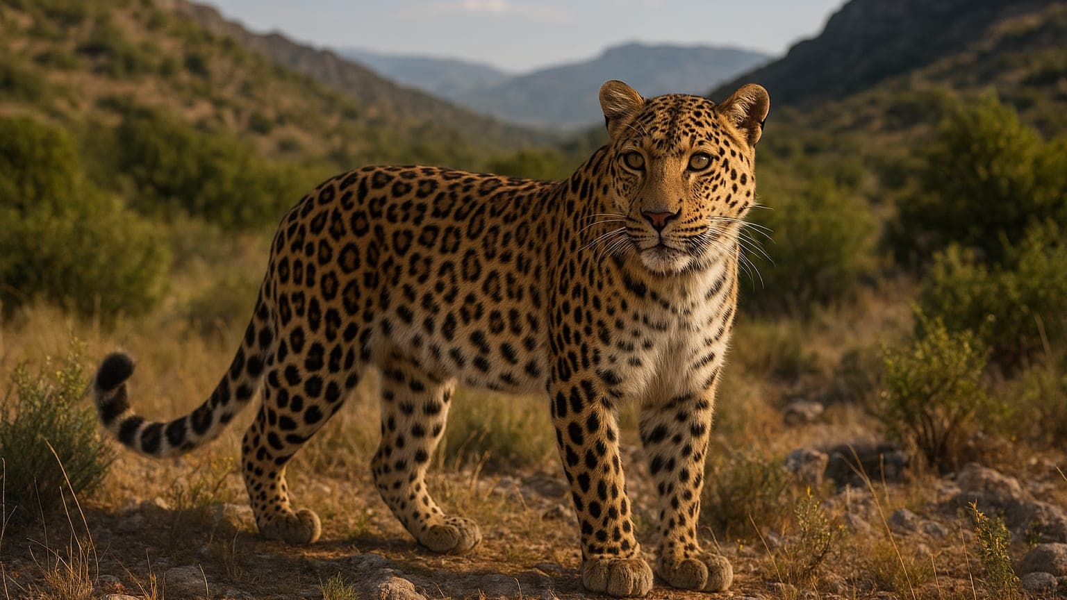 Persian Leopards Show Remarkable Recovery in Turkmenistan's Protected Wilderness