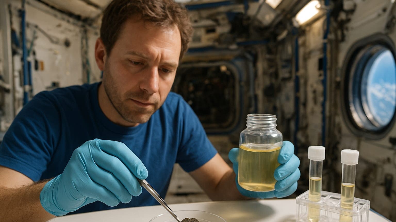 Breakthrough in Space: Scientists Extract Precious Metals from Meteorites Using Microorganisms