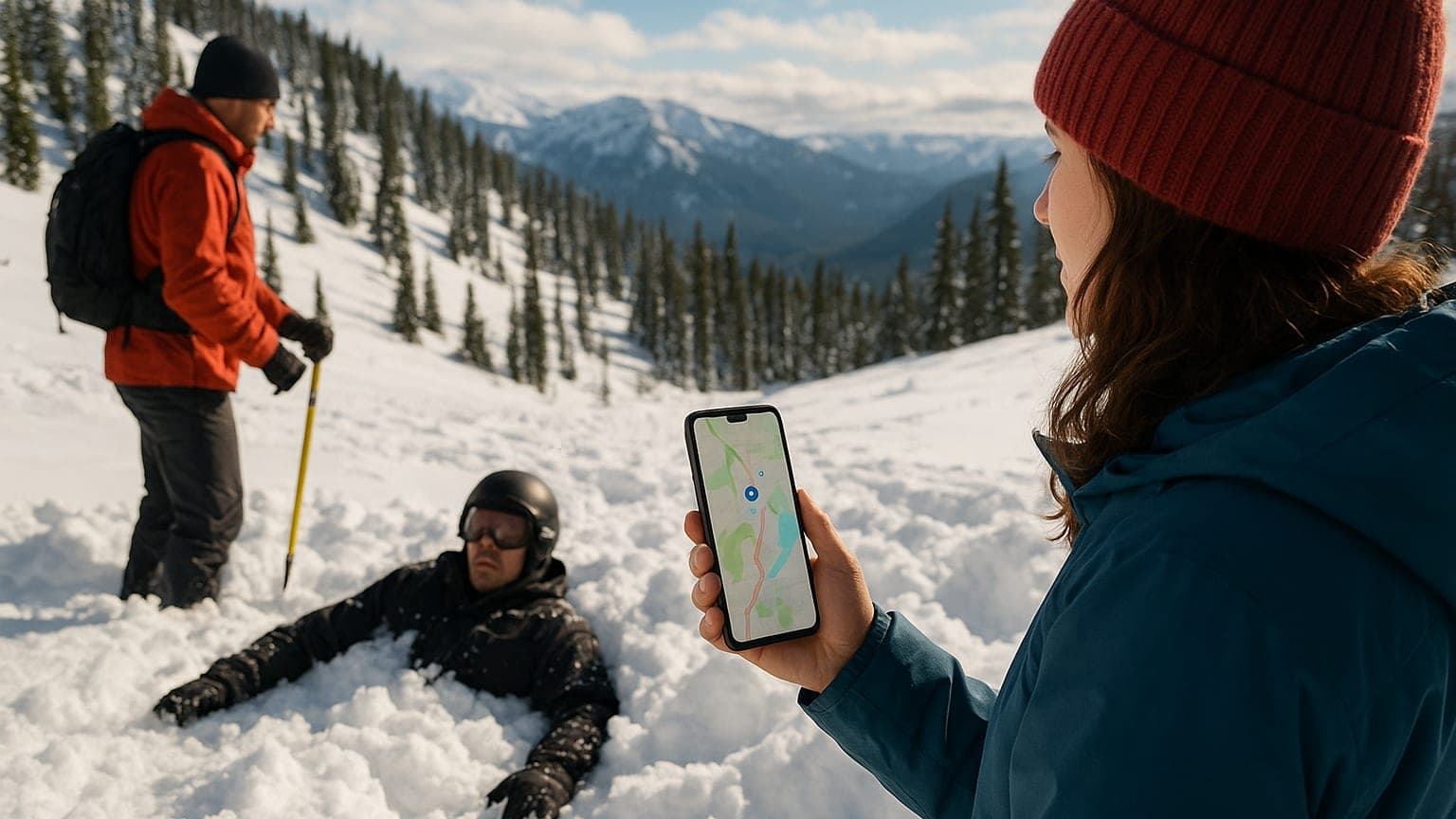 Technology and Intuition Save Skier Buried in Avalanche for Over Four Hours