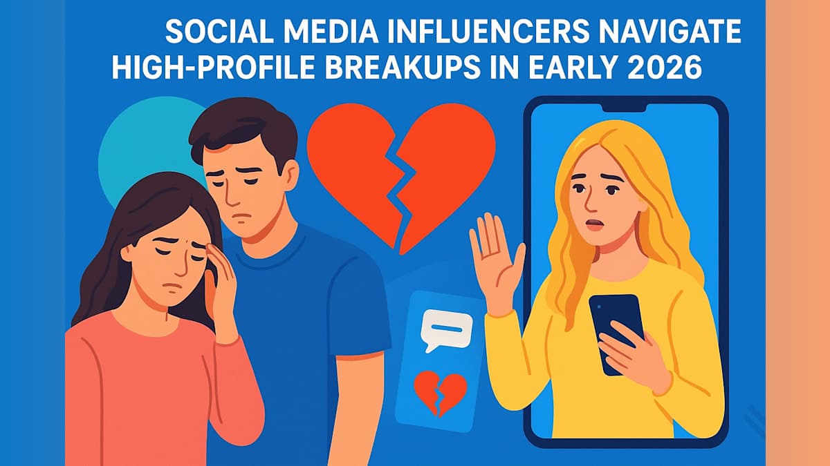 Social Media Influencers Navigate High-Profile Breakups in Early 2026
