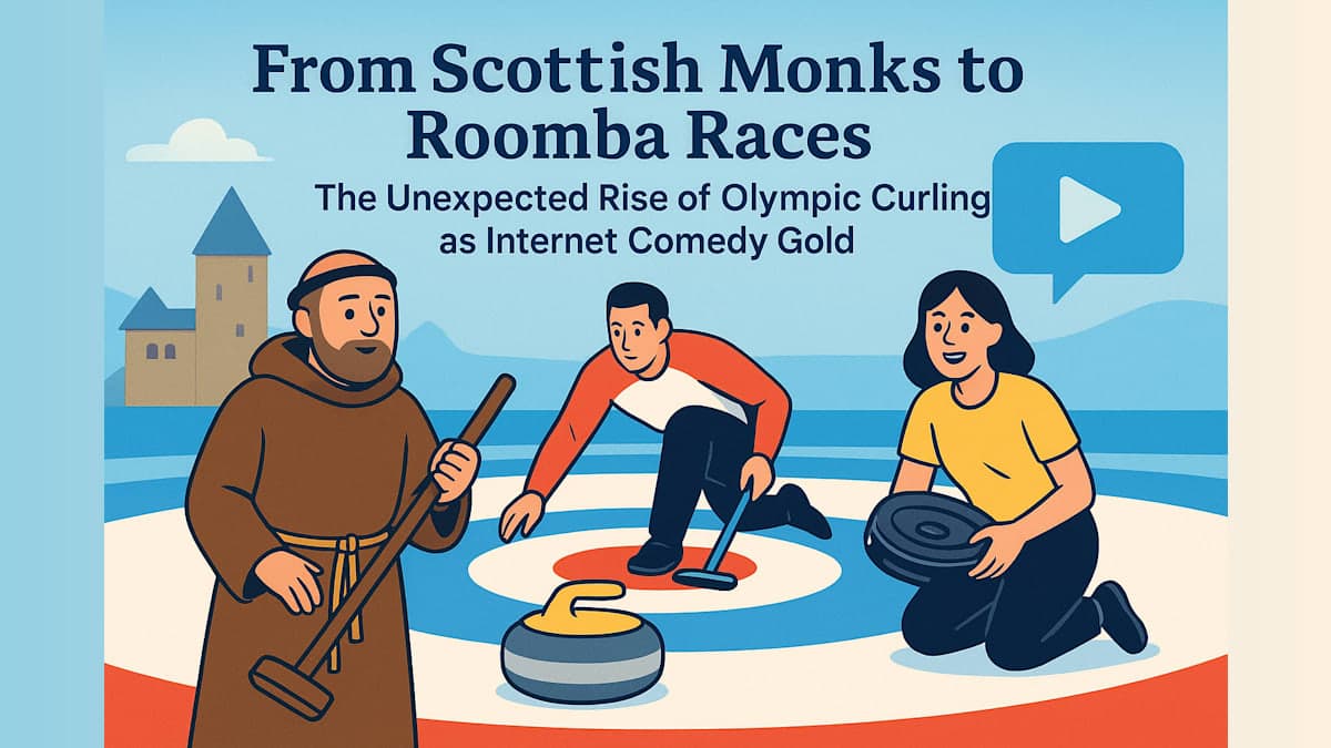 From Scottish Monks to Roomba Races: The Unexpected Rise of Olympic Curling as Internet Comedy Gold