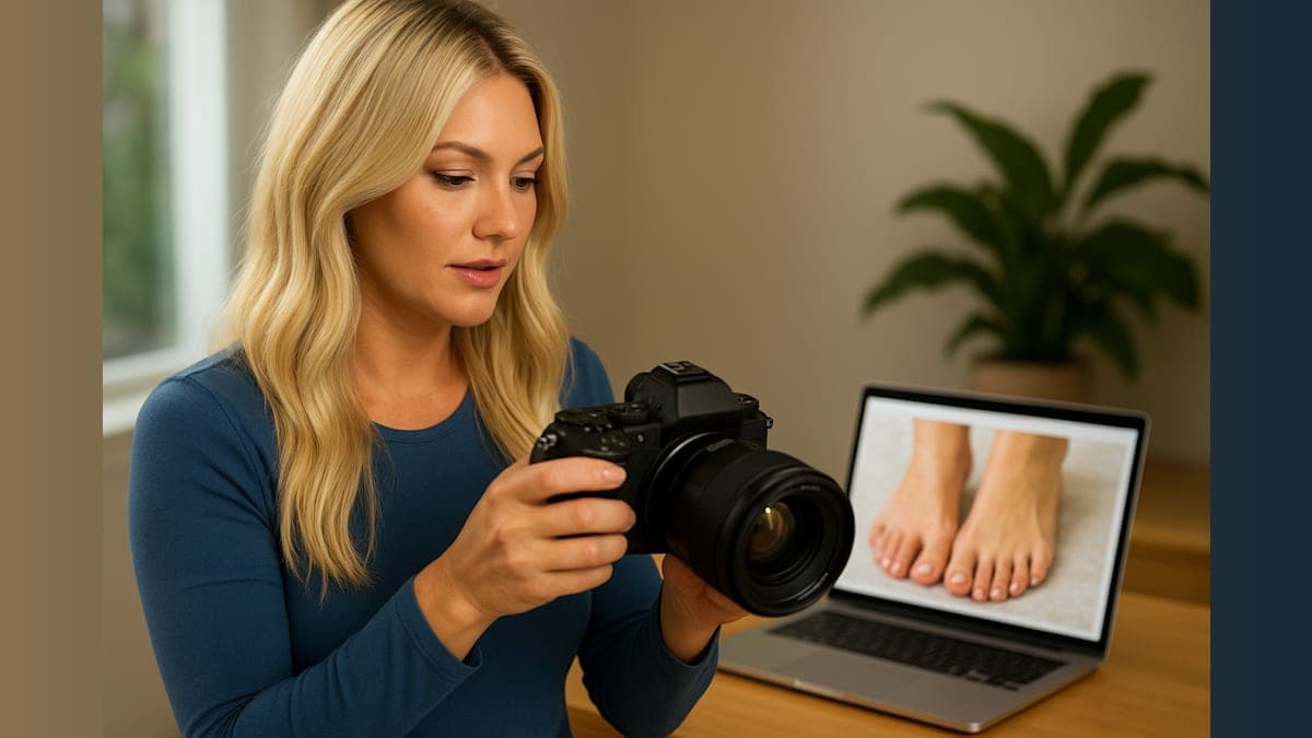 Brooke Hogan Explores Unconventional Revenue Stream Through Foot Photography