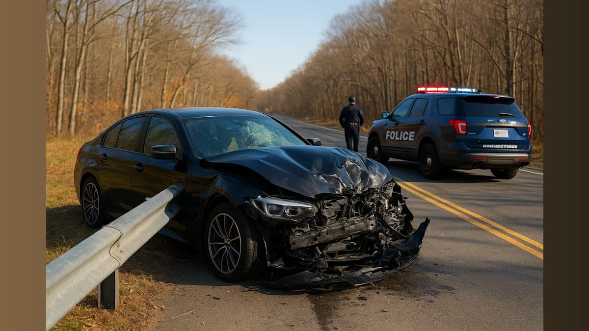 Dashcam Footage Reveals Former WWE Chairman Vince McMahon's High-Speed Crash in Connecticut