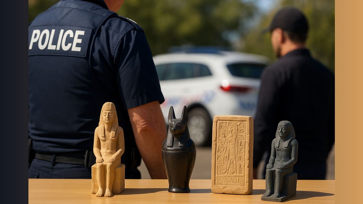 Swift Police Action Recovers Priceless Ancient Egyptian Artifacts Within 24 Hours of Australian Museum Theft