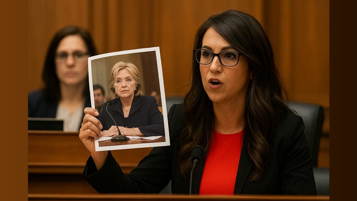 Congresswoman Boebert Invokes Clinton Email Controversy After Leaking Deposition Photo