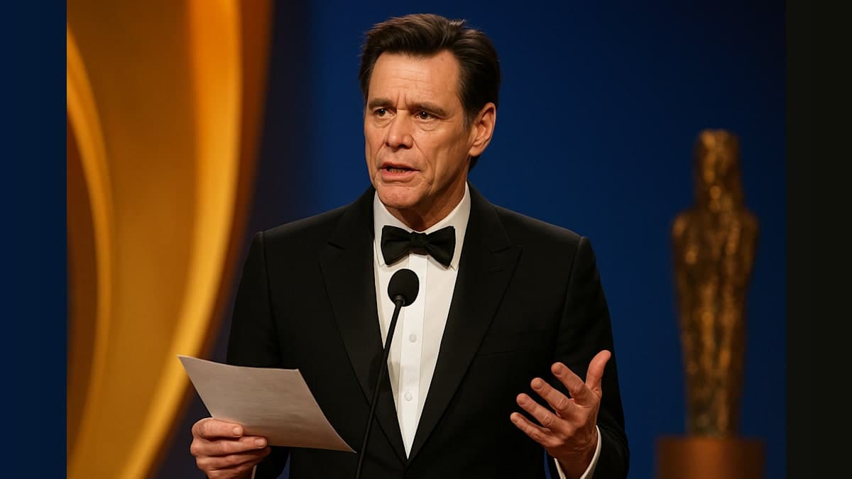Jim Carrey's Transformed Appearance at French Awards Ceremony Sparks Social Media Debate