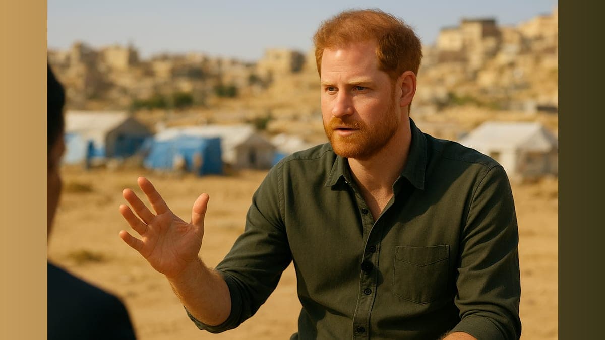 Prince Harry Maintains Focus on Humanitarian Work, Declines Comment on Uncle's Legal Troubles
