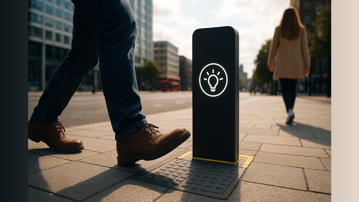 British Innovation Transforms Footsteps Into Urban Power Generation