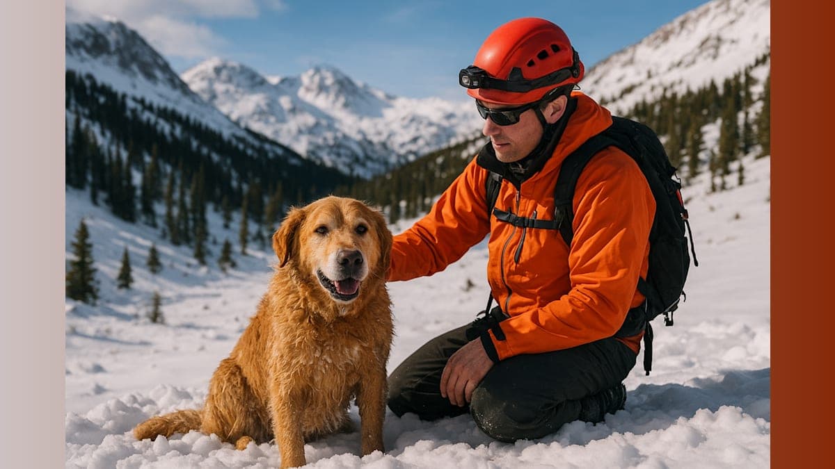 Colorado Rescue Organization Saves Dog After 43 Days in Rocky Mountain Wilderness