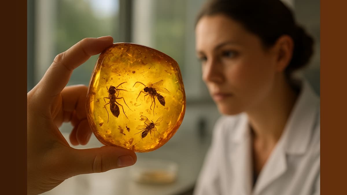 Ancient Amber Fossils Unlock Secrets of Insect Ecosystems from Dinosaur Era