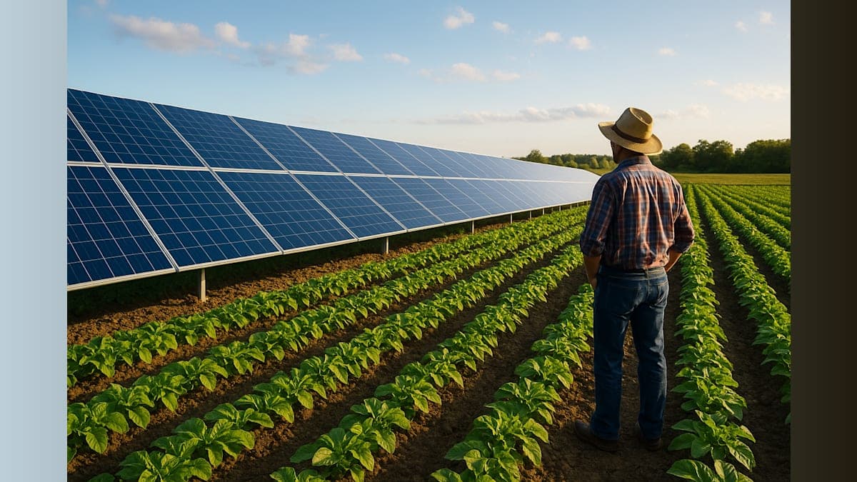 Solar Panels Could Boost Global Food Production by Billions, New Research Reveals