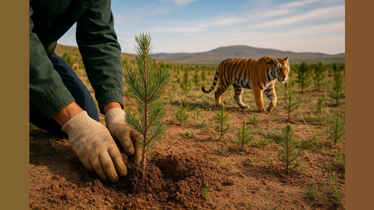 Kazakhstan Undertakes Ambitious Tiger Reintroduction Program with Massive Reforestation Effort