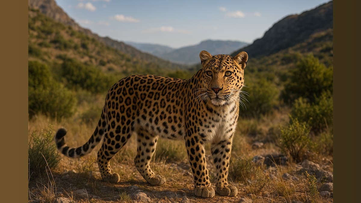 Persian Leopards Show Remarkable Recovery in Turkmenistan's Protected Wilderness