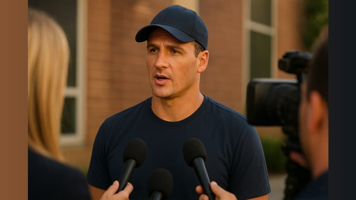 Olympic Swimmer Ryan Lochte Denies Infidelity Claims Made by Ex-Wife