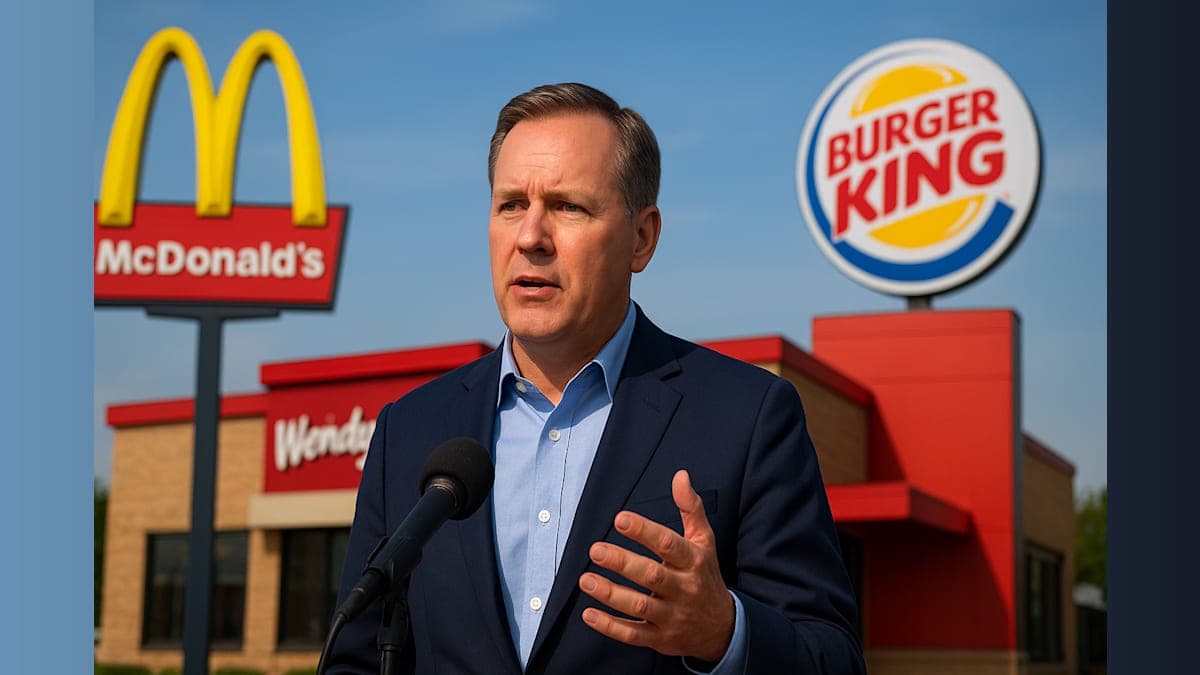 Wendy's President Joins Escalating Fast-Food Burger Battle With McDonald's and Burger King
