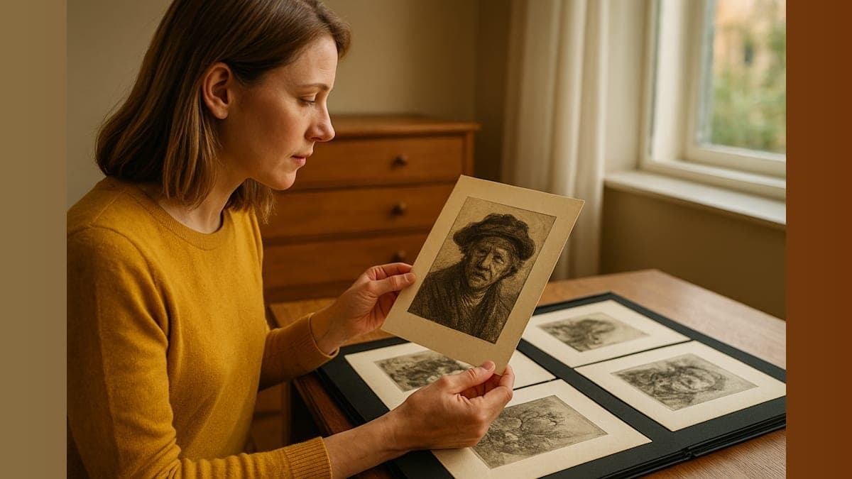 Dutch Woman Discovers 35 Rembrandt Etchings During Pandemic Lockdown: A Century-Old Family Treasure Revealed