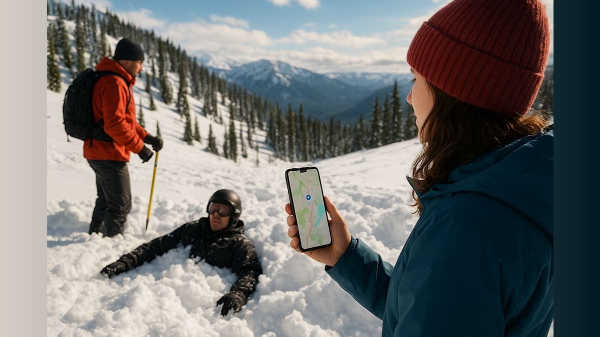 Technology and Intuition Save Skier Buried in Avalanche for Over Four Hours