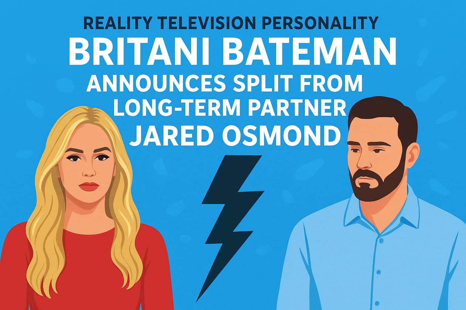 Reality Television Personality Britani Bateman Announces Split from Long-Term Partner Jared Osmond