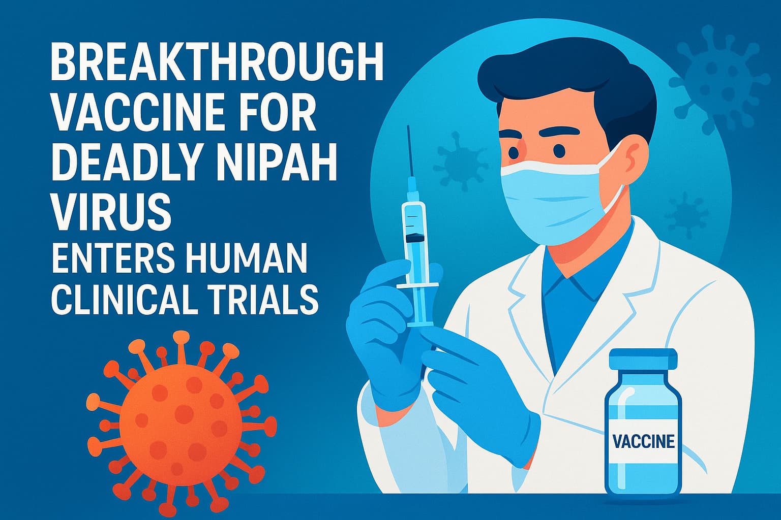 Breakthrough Vaccine for Deadly Nipah Virus Enters Human Clinical Trials
