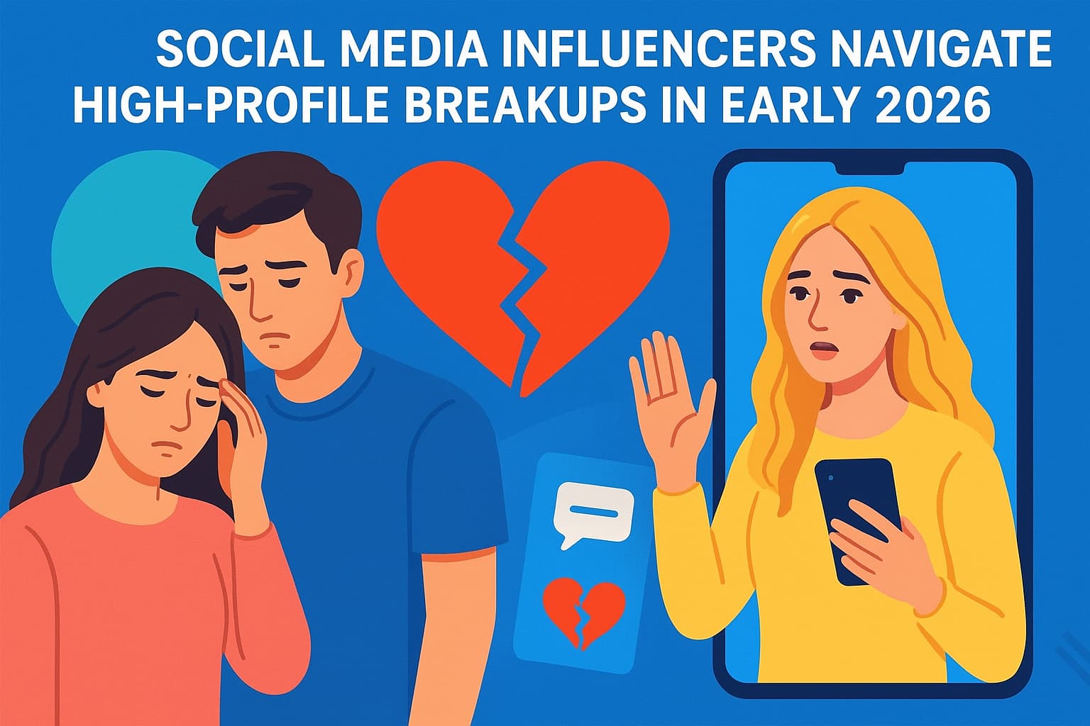 Social Media Influencers Navigate High-Profile Breakups in Early 2026