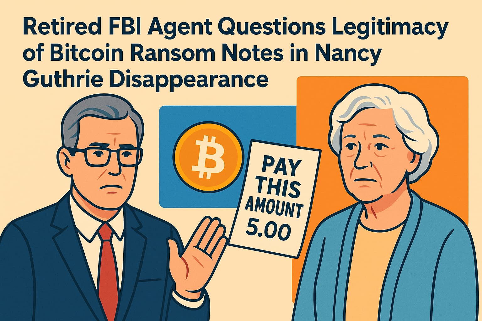 Retired FBI Agent Questions Legitimacy of Bitcoin Ransom Notes in Nancy Guthrie Disappearance