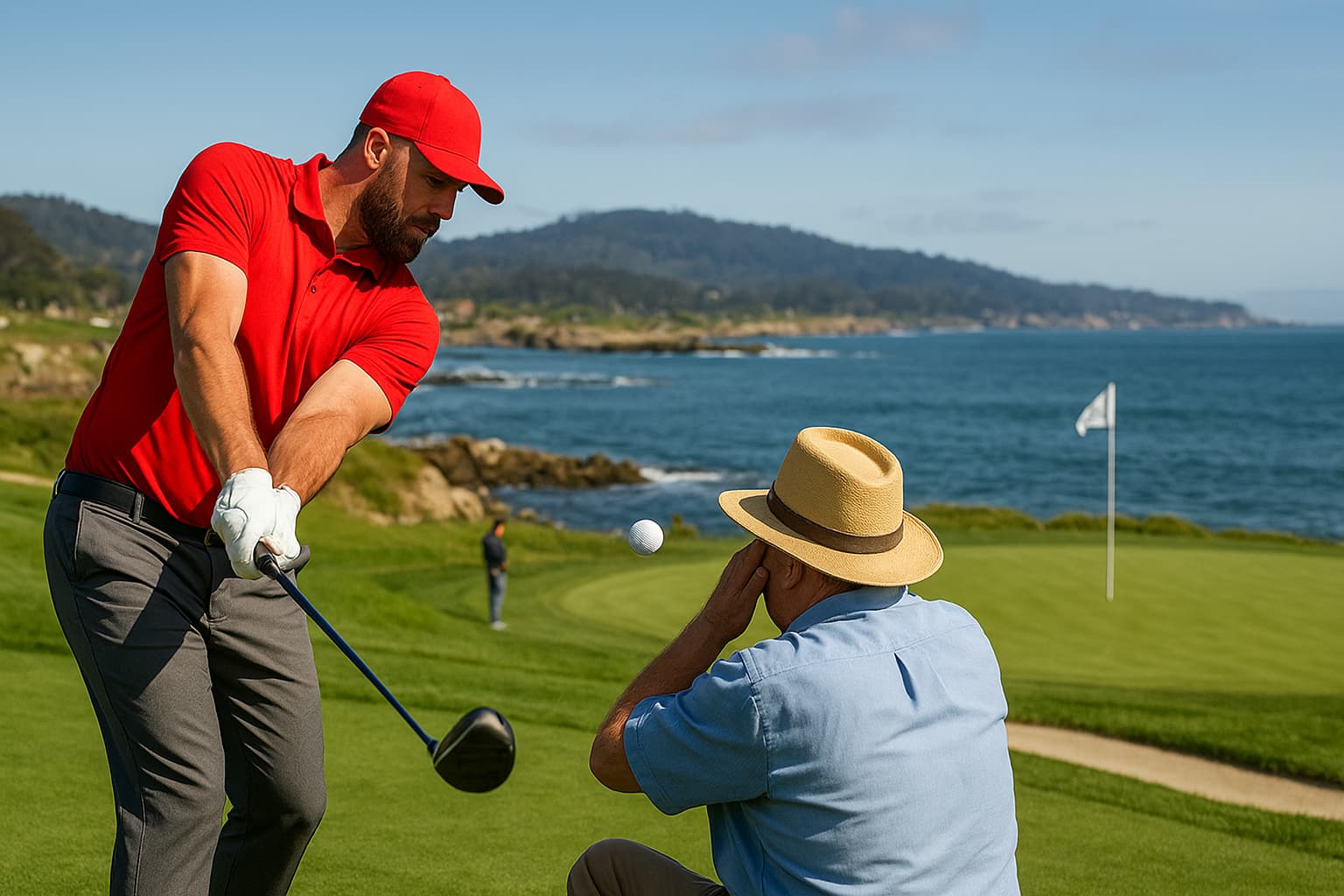 Travis Kelce's Golf Game Claims Another Victim at Pebble Beach Pro-Am