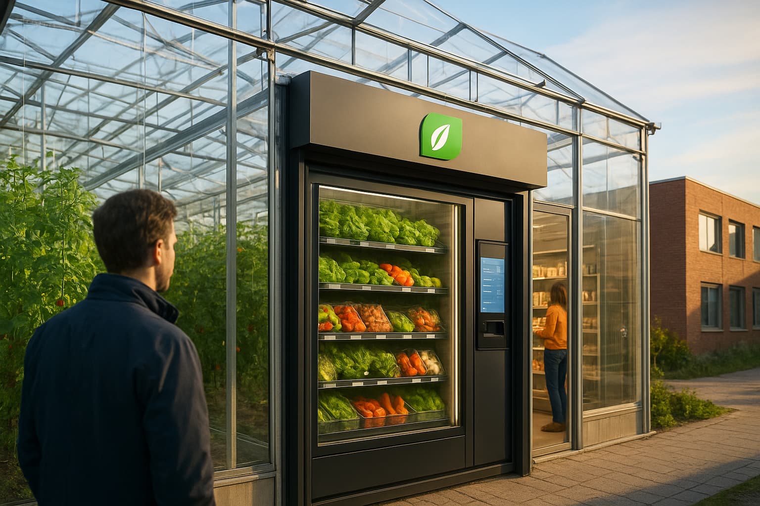 Dutch Agri-Tech Firm Pioneers Automated Urban Farm Shops to Transform Local Food Access