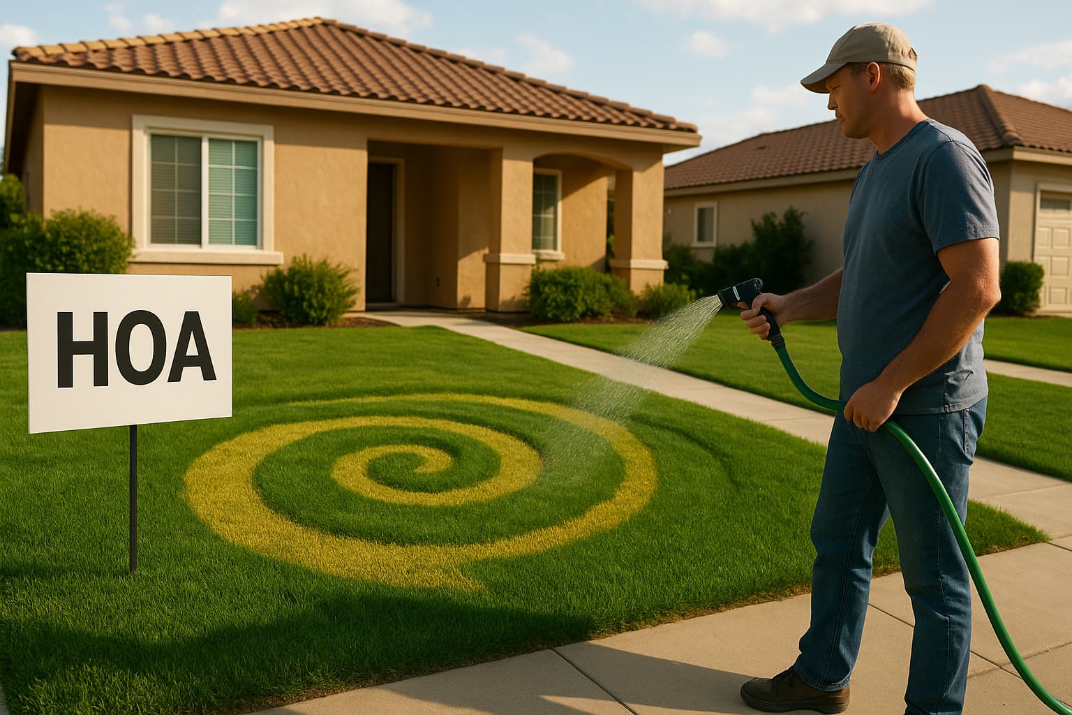 Homeowner's Creative Compliance: When HOA Lawn Rules Backfire Spectacularly