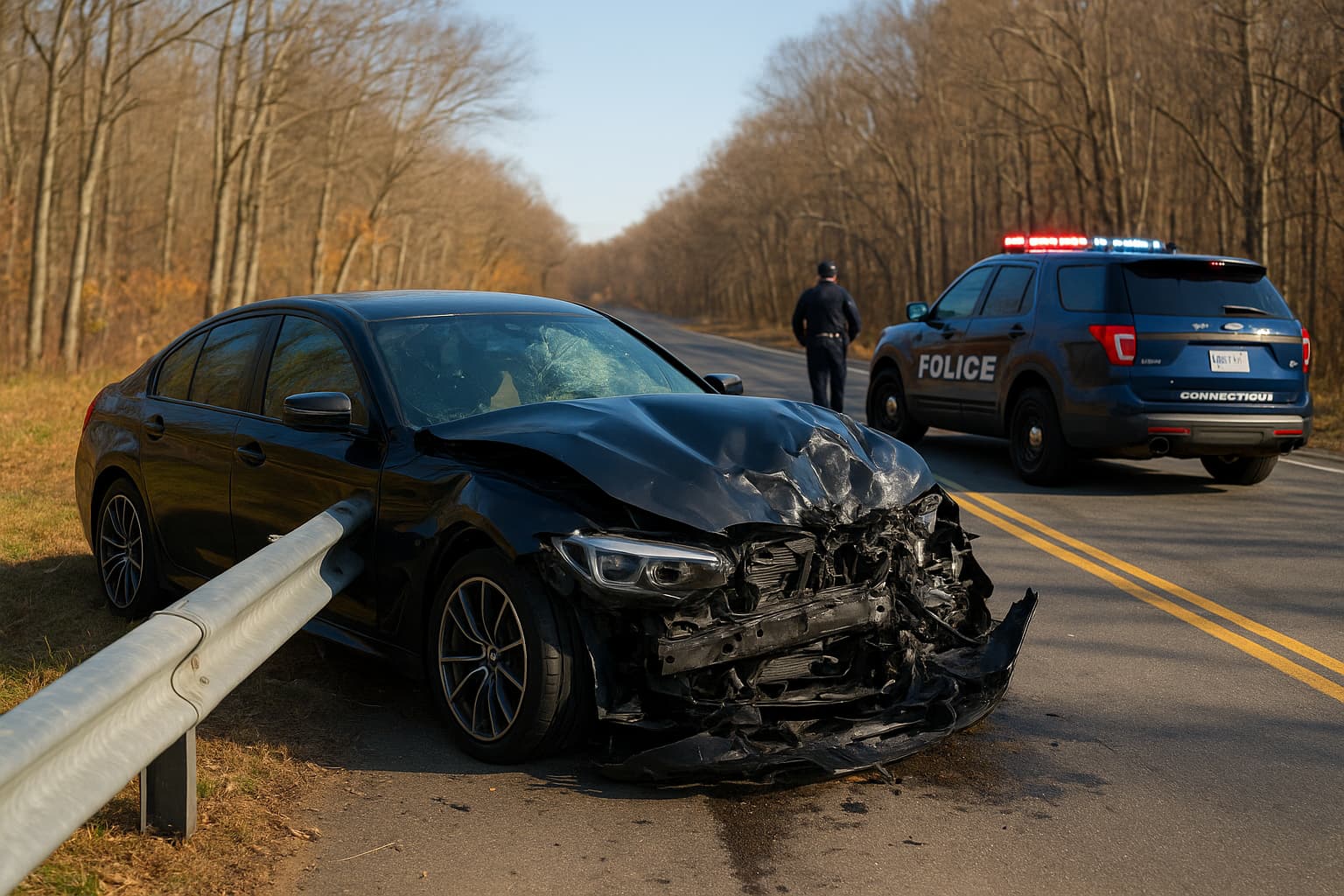 Dashcam Footage Reveals Former WWE Chairman Vince McMahon's High-Speed Crash in Connecticut