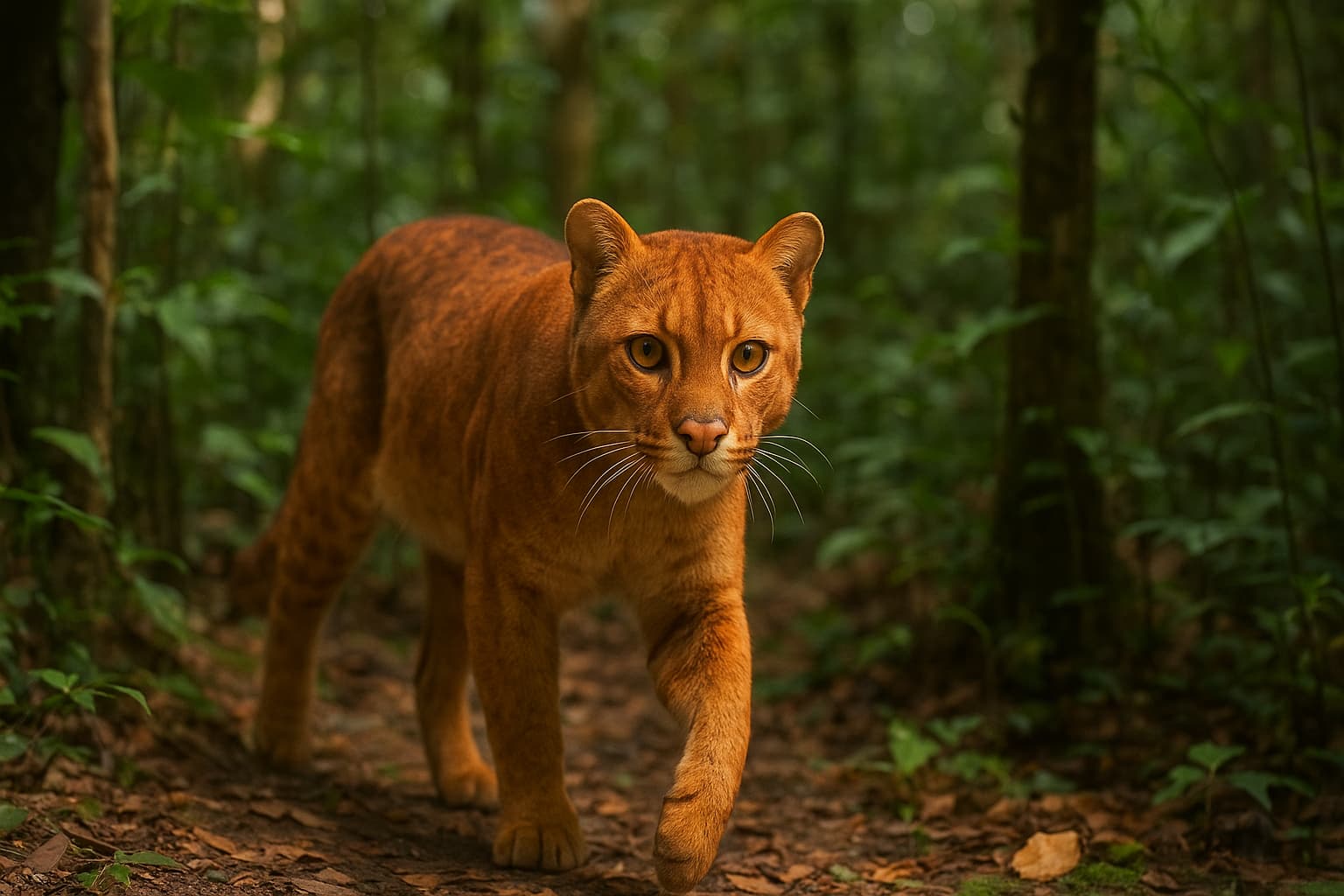 Elusive 'Fire Tiger' Captured on Camera in Thailand: A Rare Glimpse of One of the World's Most Mysterious Wildcats