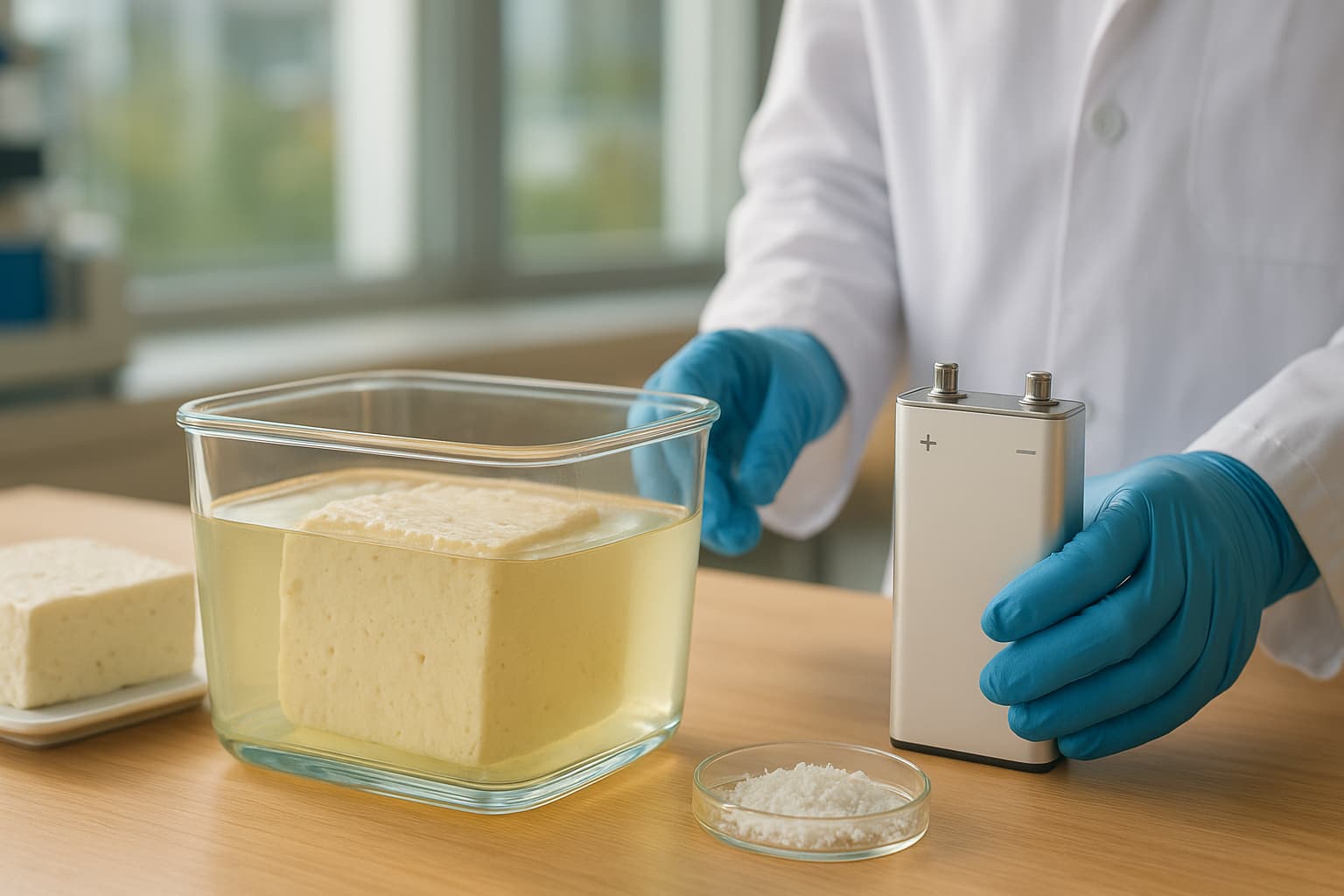 Revolutionary Battery Technology Emerges from Unexpected Source: Tofu Brine