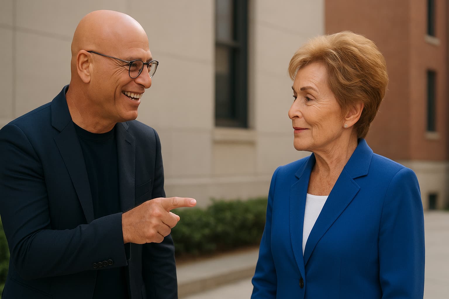 Howie Mandel Challenges Judge Judy to Join Celebrity Gaming Competition