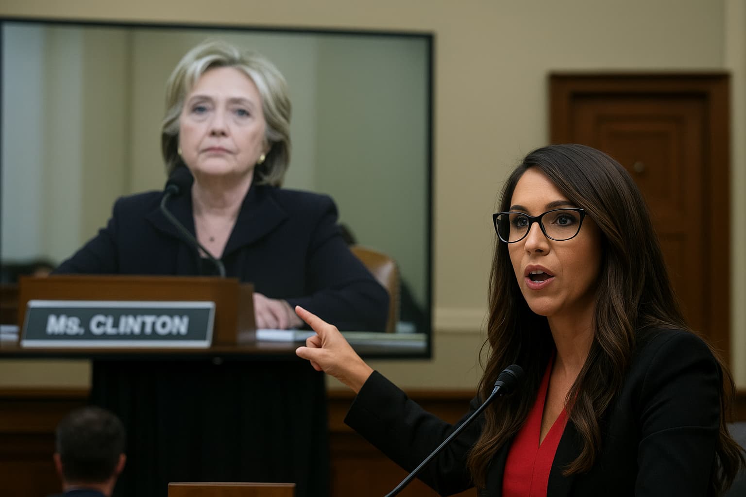 Congresswoman Boebert Invokes Clinton Email Controversy After Leaking Deposition Photo