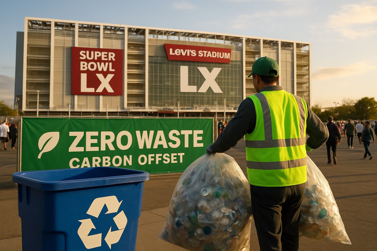 Super Bowl LX Sets New Environmental Standard with Zero-Waste Achievement and Carbon Offset Initiative