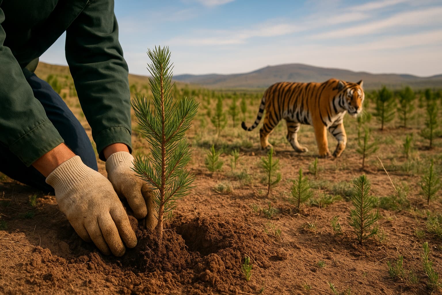 Kazakhstan Undertakes Ambitious Tiger Reintroduction Program with Massive Reforestation Effort